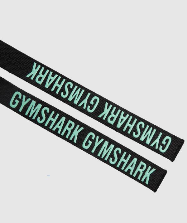 Panske Zdvíhacie Popruhy Gymshark Silicone Čierne Modre | JD4906318
